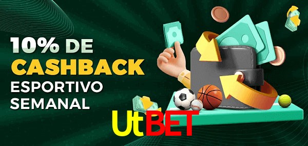 10% de bônus de cashback na Utbet